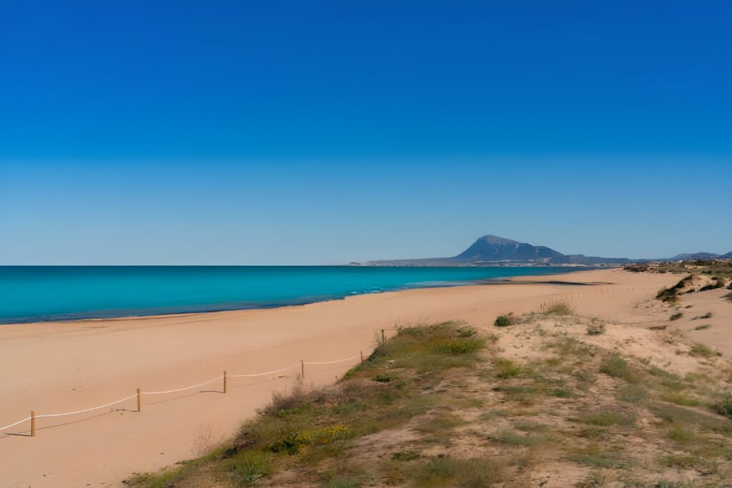 Les Marines strand, Denia.