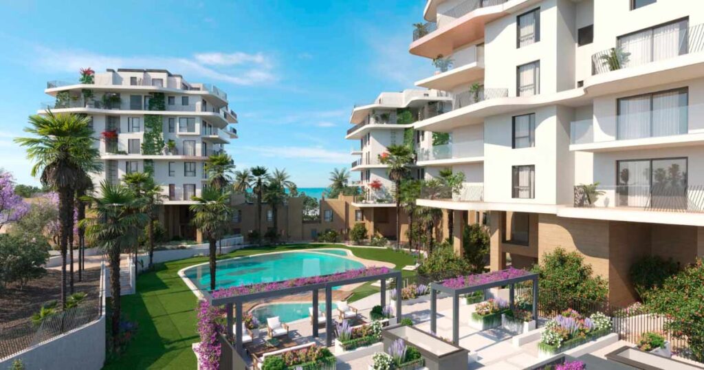 Verstedelijking van Talasa Utopian VIllage.